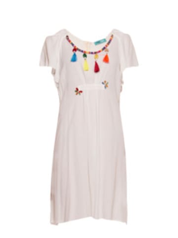 TOOCHE Kleid "Summerdress Diamant" für Damen in Weiß