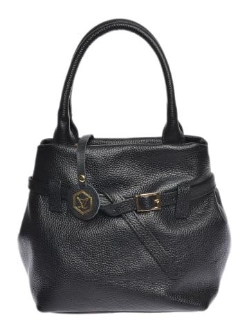 Luisa Vannini Henkeltasche in Schwarz