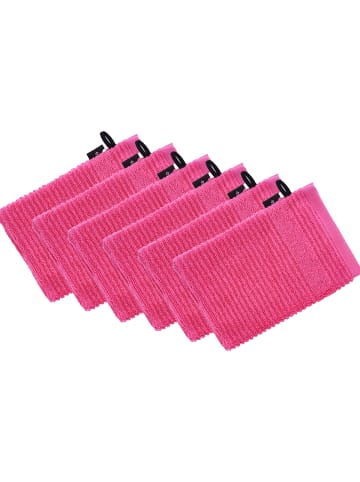 Vossen 6er Pack Waschhandschuh in prim rose