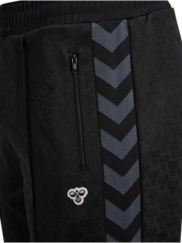 Hummel Sweat Pant "Archive Regular Poly Pants Aop" in Schwarz