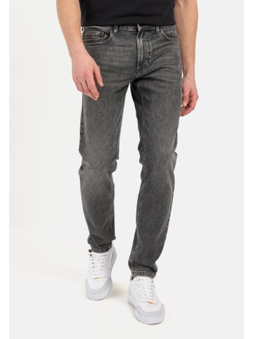 Camel Active Slim Fit 5-Pocket Jeans in Grau