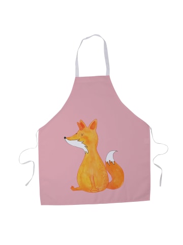 Mr. & Mrs. Panda Schürze Einhorn Wunsch ohne Spruch in Rot Pastell