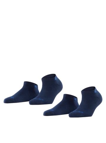 Burlington Sneakersocken Everyday 2-Pack in Marine