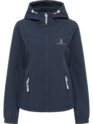 DreiMaster Maritim Softshelljacke in Dunkelmarine