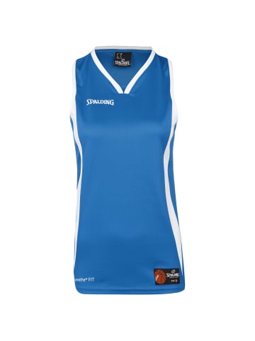 Spalding Tanktop Jam in blau / weiß