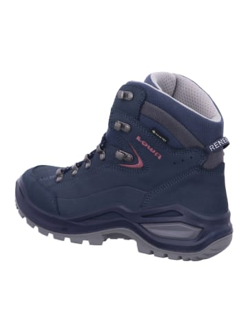 LOWA SHOES "Renegade Evo GTX" in stahlblau/altrosa