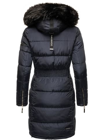Navahoo Steppmantel Sinja in Navy