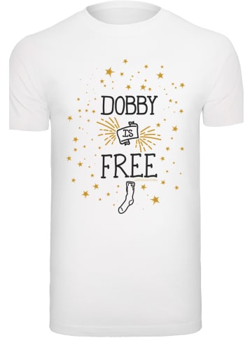 F4NT4STIC T-Shirt Harry Potter Dobby Is Free in weiß
