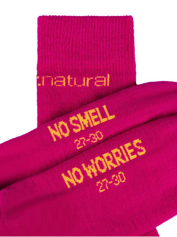 super.natural KIDS ALL DAY SOCKS 2-PACK in Rot