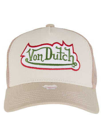 Von Dutch Von Dutch Trucker in cream/beige/green