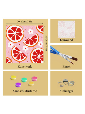 ARTNANAS Exlusive 3D-Strukturmalerei Set -Sommergefühle