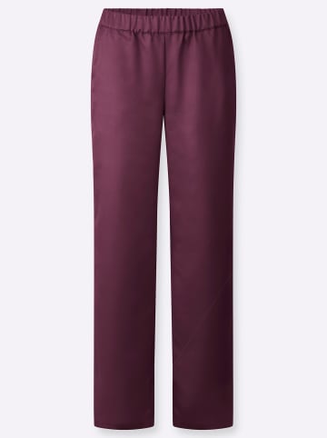 Sieh an! Hose in burgund
