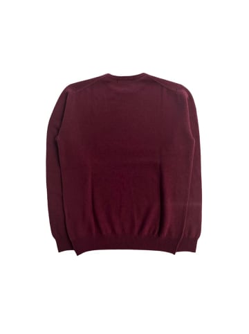 Baldinini Trend Mehrfarbig Rot Kaschmir Herren Pullover