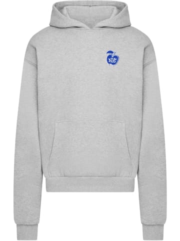 Mister Tee Hoodie "Big Apple Nyc Ultra Heavy Cotton Box Hoody" in Grau