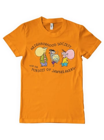 Cartoon Network T-Shirt "Ed, Edd n Eddy Neighborhood Society T-Shirt" in Orange