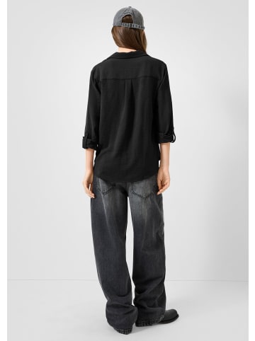 QS Bluse in 9999_schwarz
