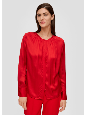 s.Oliver BLACK LABEL Bluse langarm in Rot