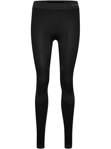 Hummel Hummel Leggings Hummel First Multisport Damen Atmungsaktiv Leichte Design Schnelltrocknend Nahtlosen in BLACK