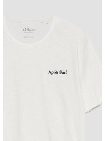 s.Oliver T-Shirt in 02D3_creme