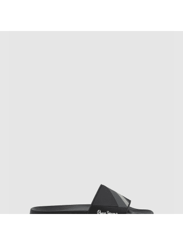 Pepe Jeans Flip-Flops Slider in Schwarz
