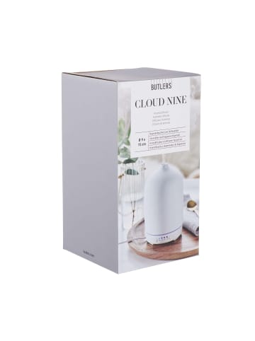 Butlers Aroma Diffuser Höhe 16cm CLOUD NINE in Weiß