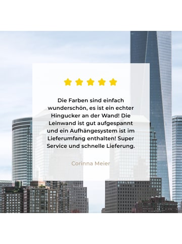 MuchoWow Leinwand bilder Freiheitsstatue (BxH)