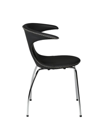 ebuy24 Esszimmerstuhl Flair Schwarz 4er Set