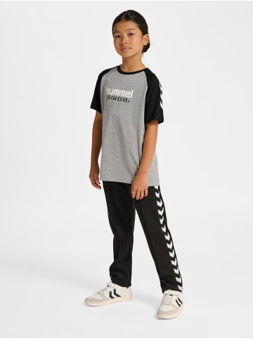 Hummel T-Shirt Hmljr Logo Lebensstil Mädchen in GREY MELANGE