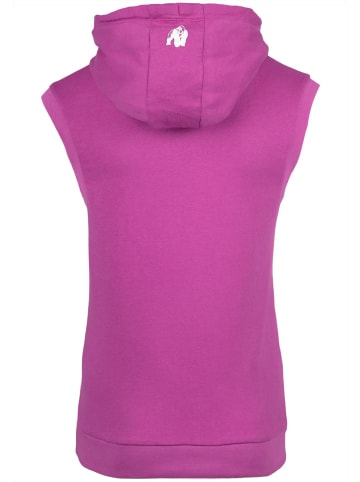 Gorilla Wear Ärmelloser Hoodie - Virginia - Fuchsie