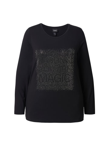 Ulla Popken Shirt in schwarz