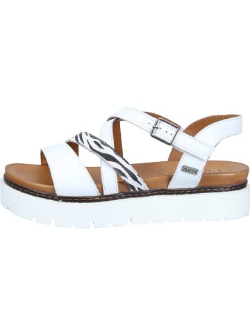 Piazza Klassische Sandaletten in weiß