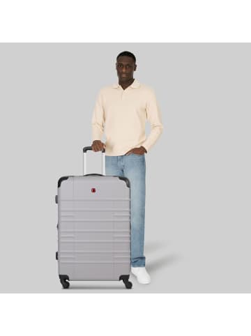 Wenger Amplar Evo 4 Rollen Trolley L 75 cm mit Dehnfalte cloud