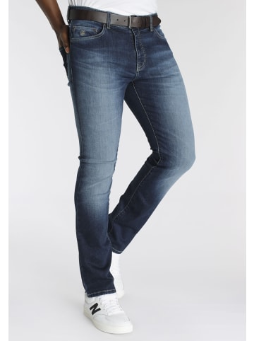 Delmao Stretch-Jeans in dkblue use
