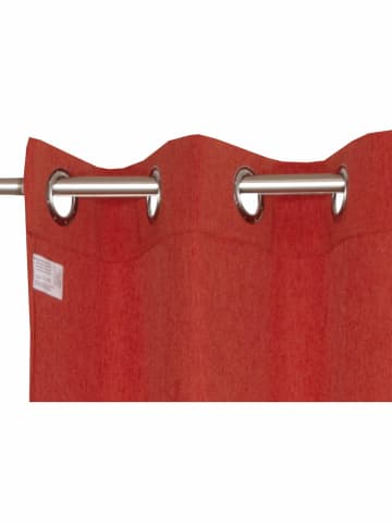 ESPRIT Blickdichter Ösenvorhang HARP in Rot
