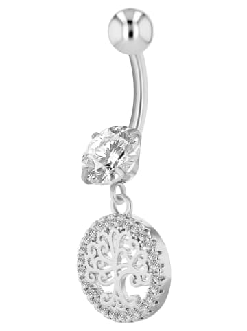 Adeliás Damen Piercing aus Edelstahl in silber