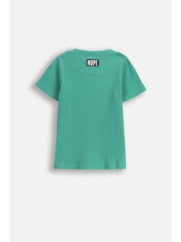 Coccodrillo T-Shirt mit kurzen Ärmeln in grün