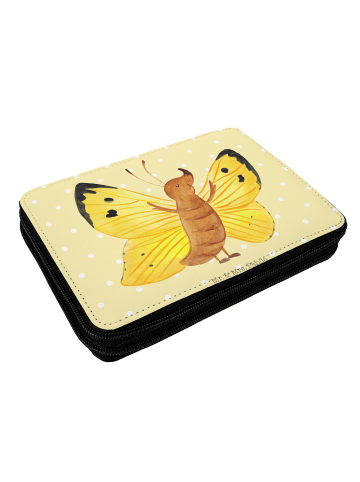 Mr. & Mrs. Panda Stiftemappe Schmetterling Zitronenfalter ohne S... in Gelb Pastell