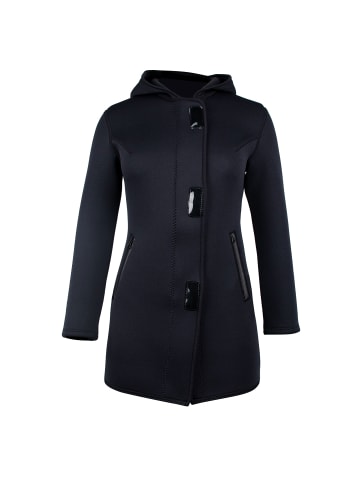 YEAZ NEOCOAT FEMALE Neoprenmantel in schwarz
