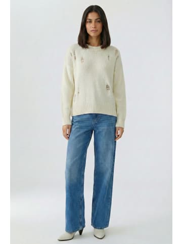 Oui Pullover in gardenia