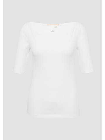 QS T-Shirt in 0100_weiß