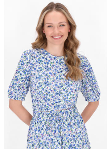 myMo Women Blouse in blue multicolor
