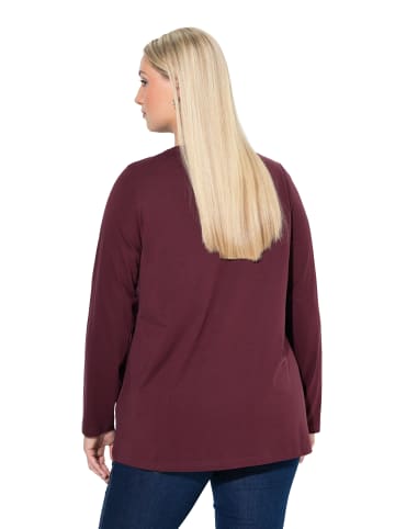Ulla Popken Longsleeve in pflaume