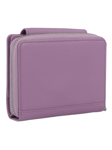 Braun Büffel Joy Geldbörse RFID Schutz Leder 12 cm in amethyst