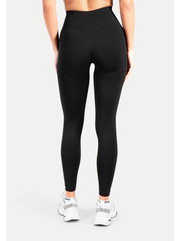 SMILODOX Leggings Adrielle Pocket Seamless in Schwarz