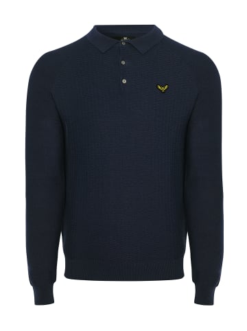 Threadbare Langarmshirt Thorton in Navy