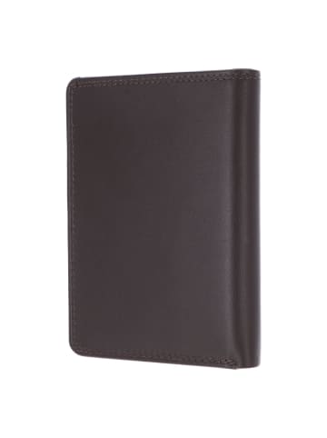 Golden Head Polo Ausweisetui RFID Leder 9 cm dunkelbraun