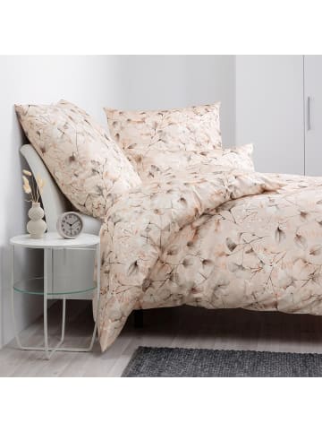 Janine Bettwäsche 55122-07 in natur mocha silber