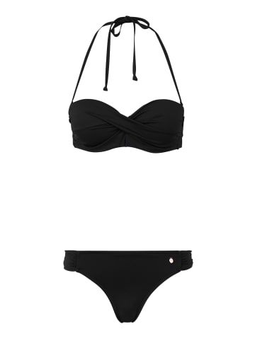s.Oliver Bügel-Bandeau-Bikini in schwarz