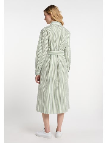 DreiMaster Damen Hemdblusenkleid in Wollweiss Helloliv