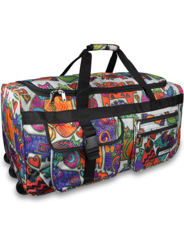 normani Reisetasche mit 3 Rollen 80 Liter in Picasso
